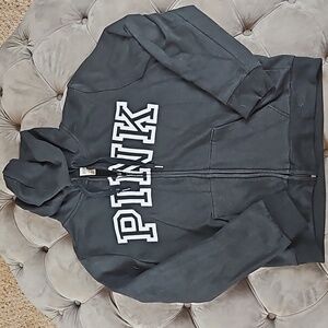 PINK Hooded lightweight jacket